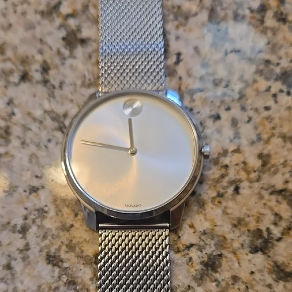 Movado Bold Silver Watch for Men - Picture 2 of 7